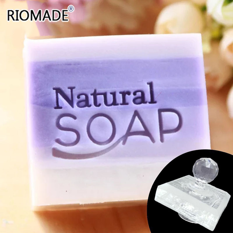 Soap Making Websites - 天然手作り石鹸スタンプクリア DIY 天然プレキシガラス石鹸章ハンドル付きアクリル石鹸作りの章カスタマイズ良い