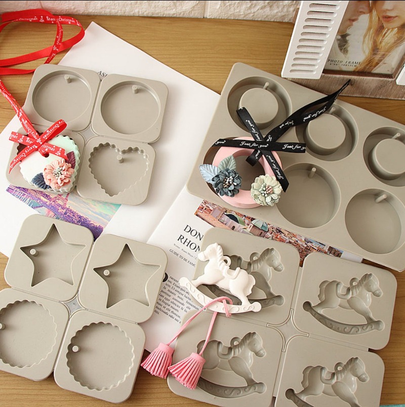 Soap Making Websites - DIYシリコンソープモールド 簡単脱型 香り付きワックスラベル 石膏吊り下げ式ソリッドボトムプレート 六角形エポキシソープ 手作りクラフトモールド