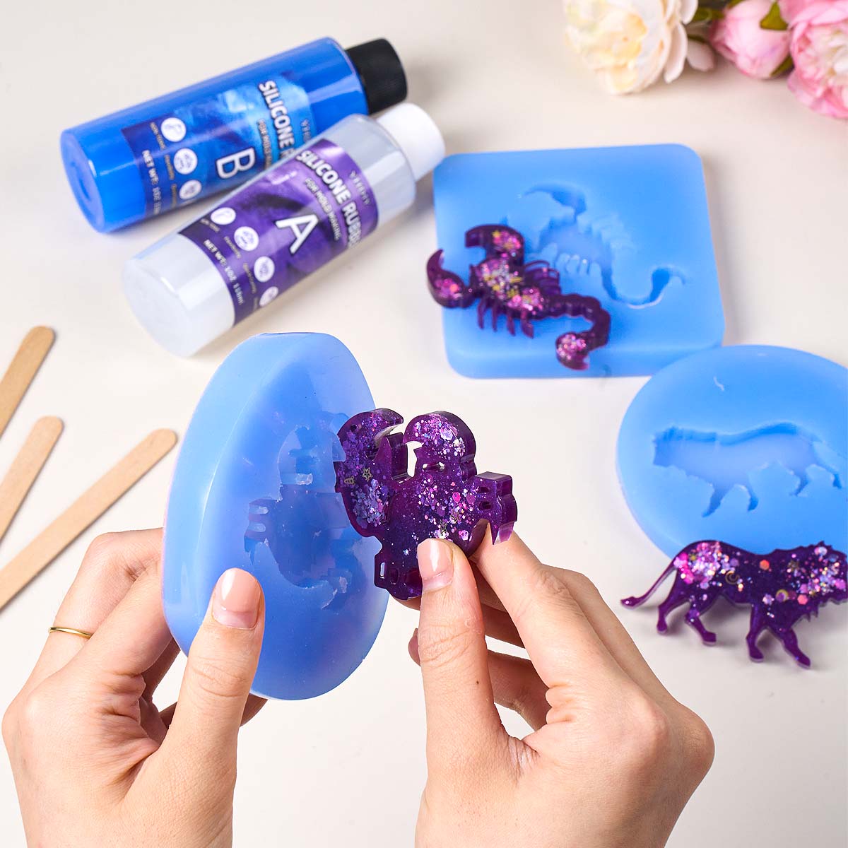 118ml/296mlシリコンモールド作成キット DIYキャ - Soap Making Diy Kit のレビューと価格