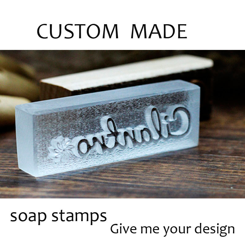 パーソナライズされたアクリルソープスタンプ,手作りの日曜大工 - Soap Stamp Custom のレビューと価格