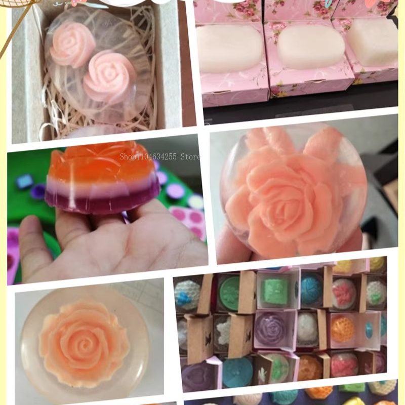 500 グラム/バッグ透明/乳白色の涙のないフォーミュラ天然 - Soap Making Diy Kit のレビューと価格