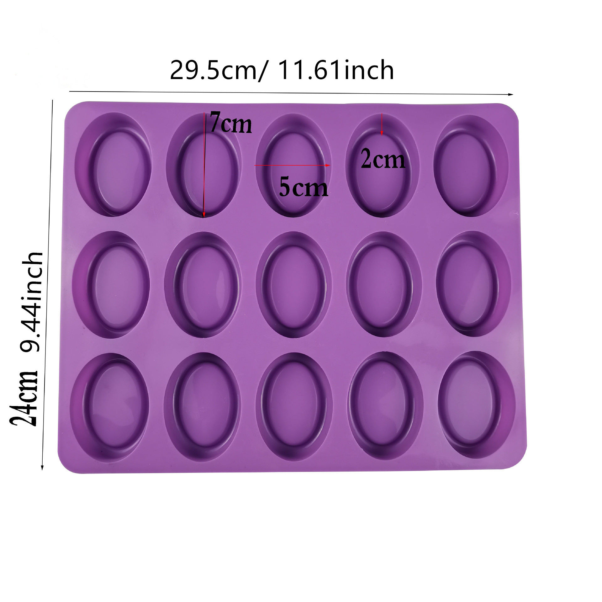 シリコーン楕円形石鹸金型 15 カップ手作りキャンドル金型キ - Soap Mold Silicone Loaf のレビューと価格