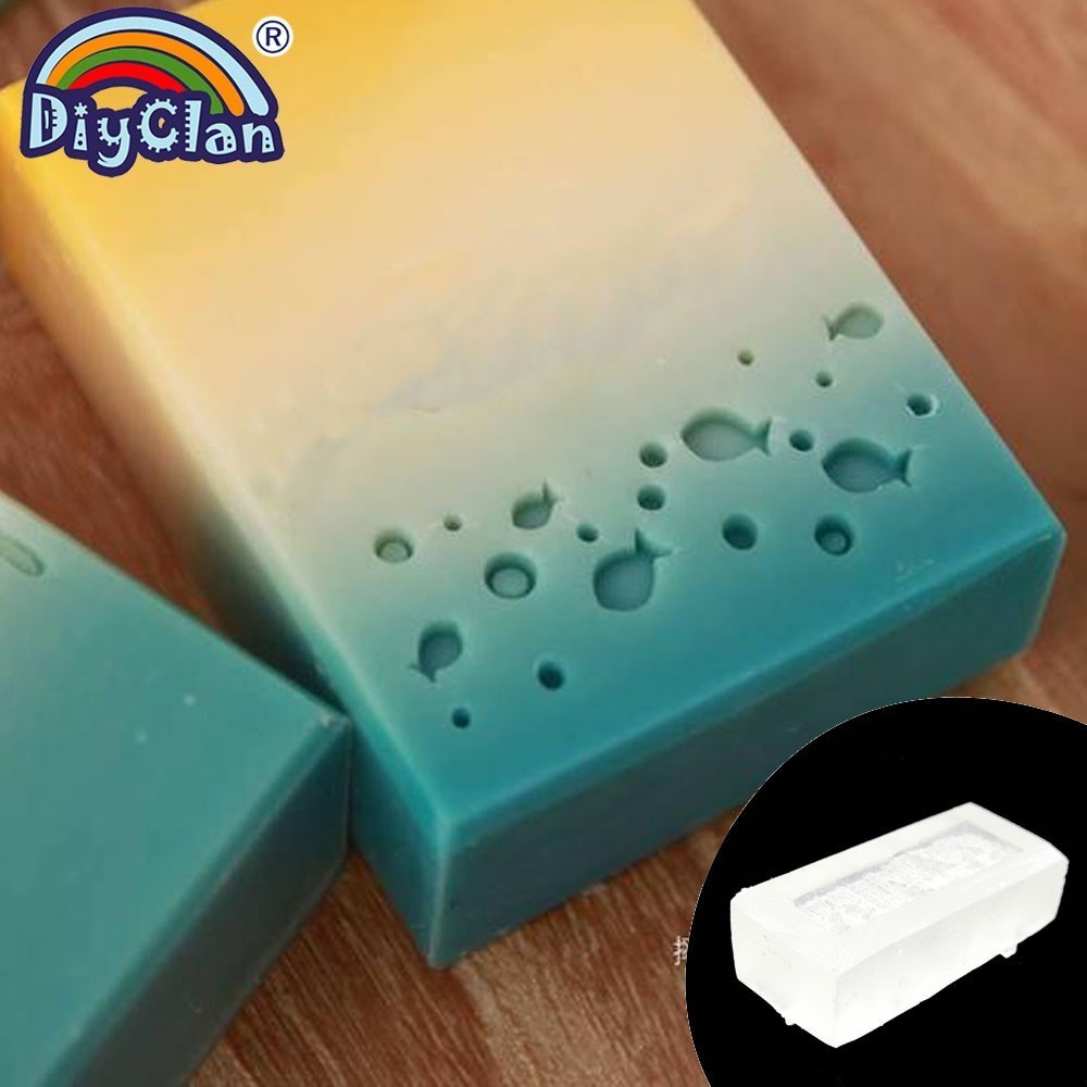 かわいい魚群手作りアクリル石鹸スタンプ作成海模様透明DIY天 - Soap Stamp Custom のレビューと価格