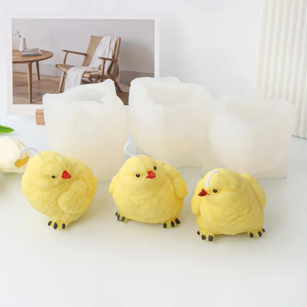 愛らしいひよこキャンドルシリコーン型 DIY ミニ動物の形作 - Soap Making Home のレビューと価格
