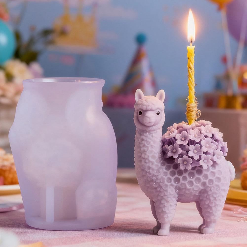 アルパカシリコンモールド キャンドル作り用 3Dアルパカフレ - Soap Making Home のレビューと価格