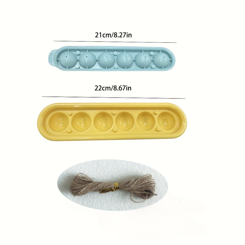丸いブドウの房の形をしたシリコンモールド、ロープ付きDIY手 - Soap Making Home のレビューと価格