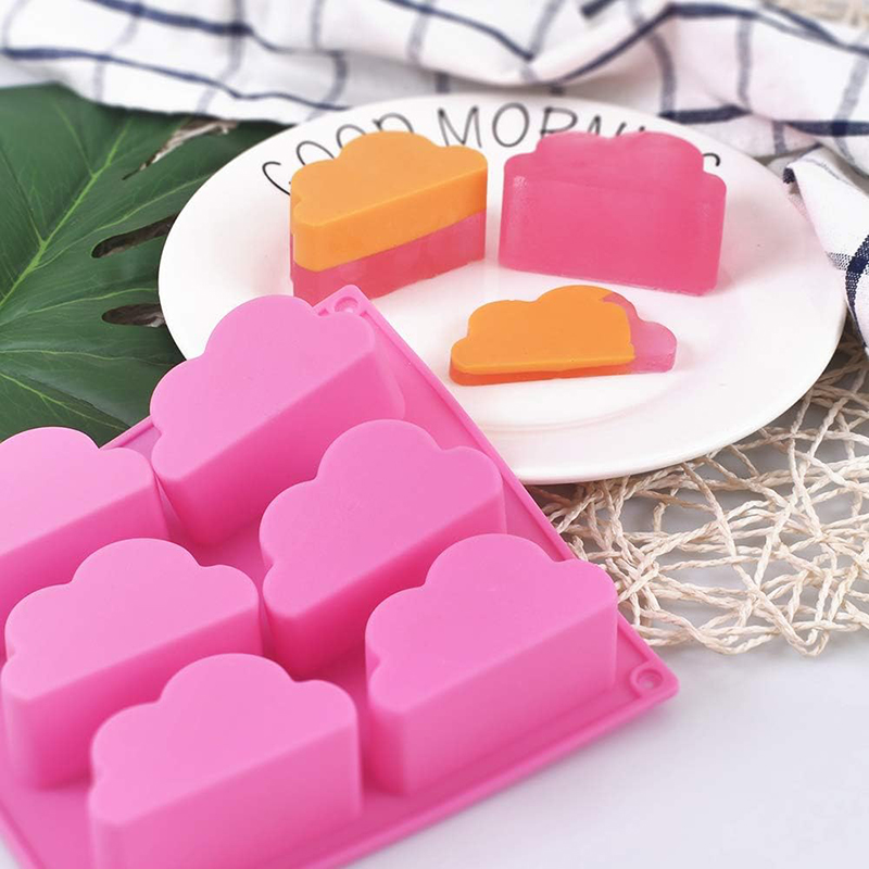 石鹸を作るためのクラウドシリコンモールド、プディングゼリーア - Soap Making Websites のレビューと価格