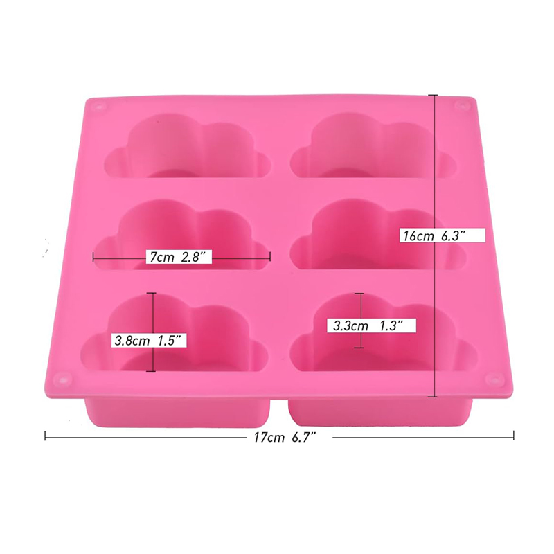 石鹸を作るためのクラウドシリコンモールド、プディングゼリーア - Soap Making Websites のレビューと価格