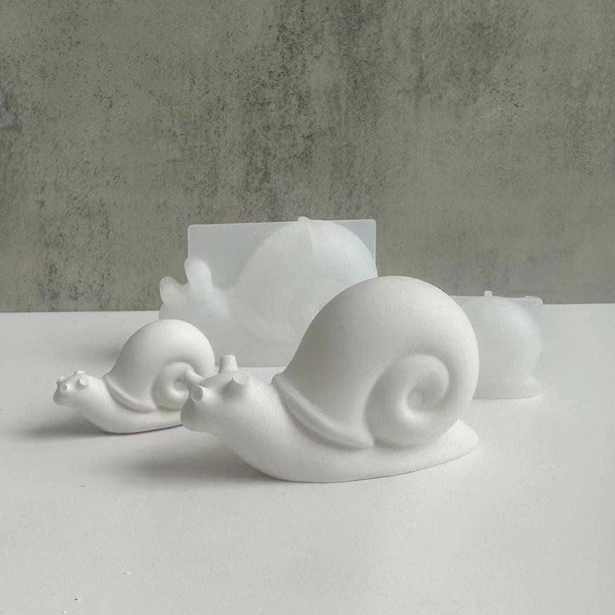 カタツムリ動物シリコーン型 DIY アロマキャンドル石鹸石膏 - Soap Making Home のレビューと価格