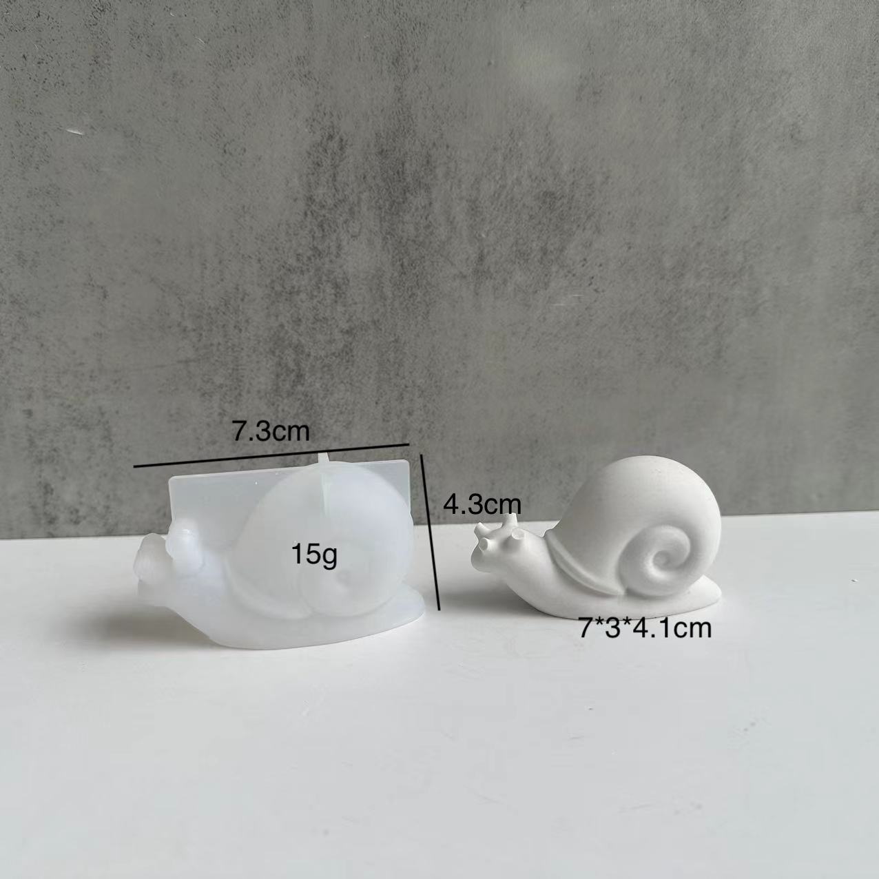 カタツムリ動物シリコーン型 DIY アロマキャンドル石鹸石膏 - Soap Making Home のレビューと価格