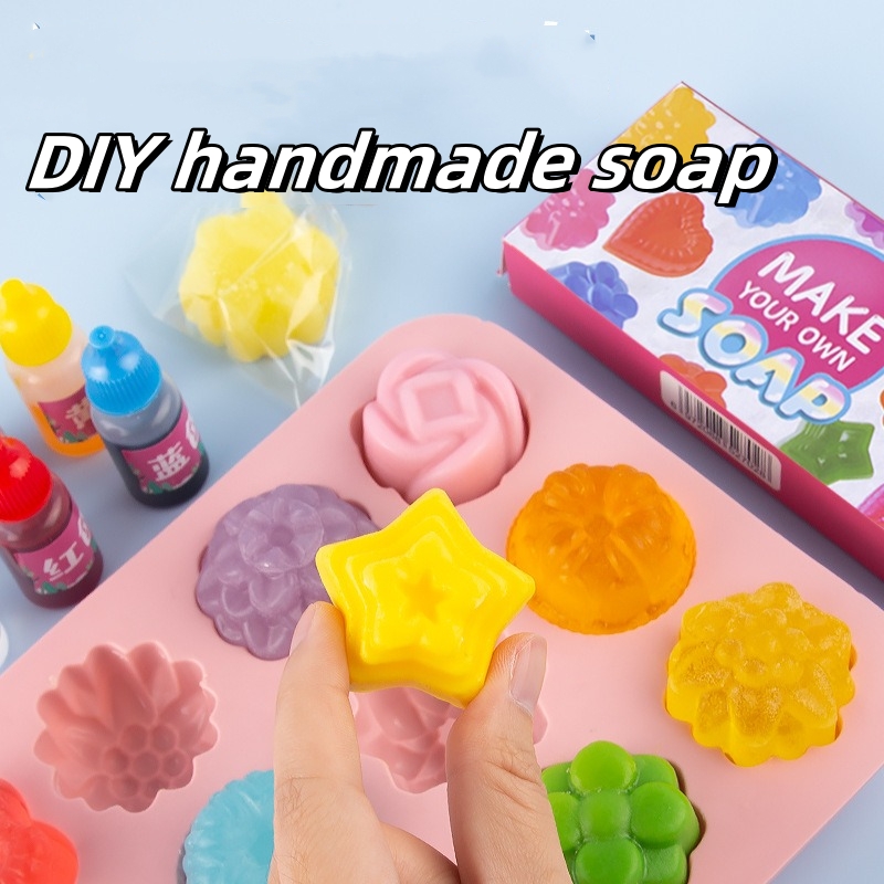 クリスタル石鹸作りキット,手作り,女の子のおもちゃセット,誕 - Soap Making Game のレビューと価格