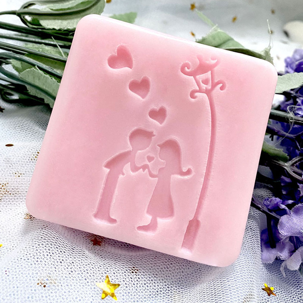 石鹸のスタンプ,手作り,パーソナライズされた自然な透明な樹脂 - Soap Stamp Custom のレビューと価格