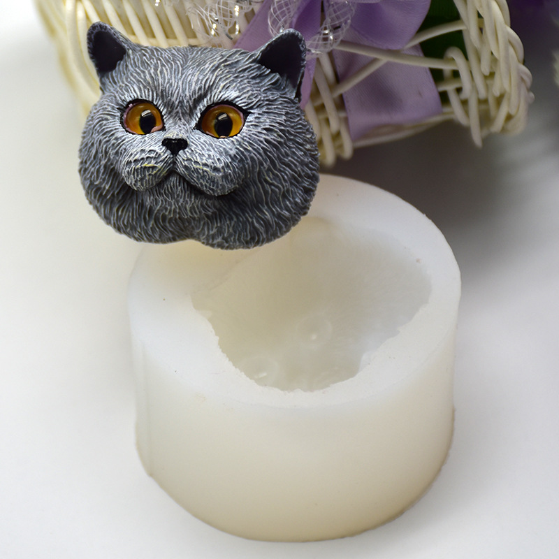 シリコーン型短毛猫型手作りチョコレート石鹸型フォンダンケーキ - Soap Making Molds のレビューと価格