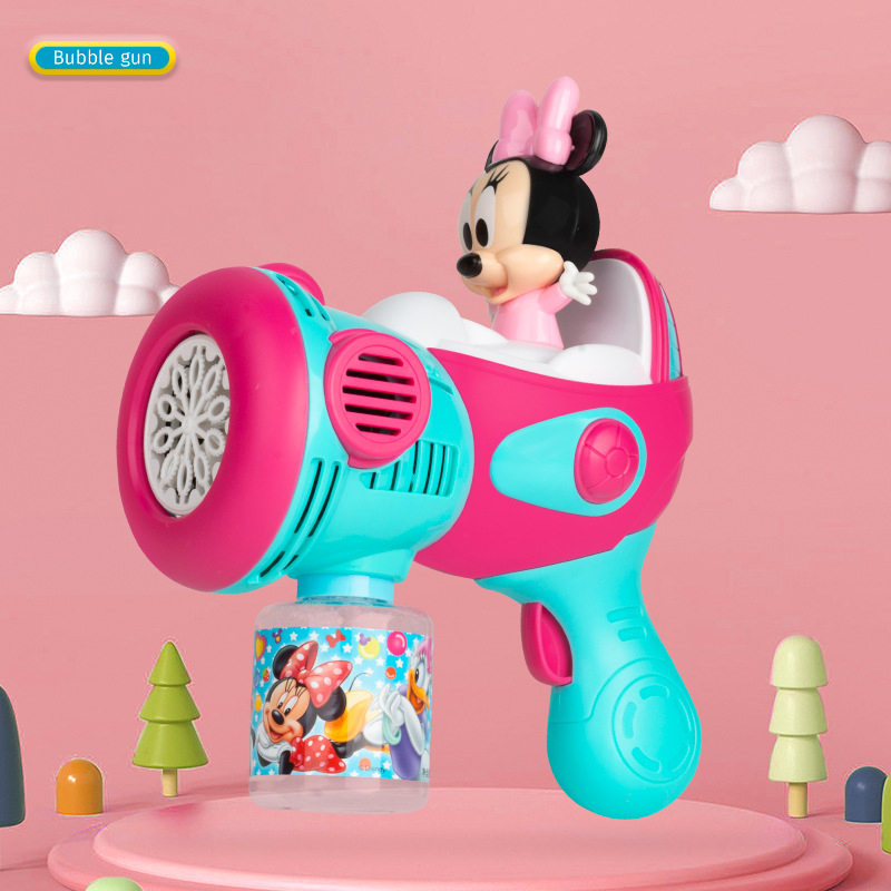 ステッチミッキーミニーバブルガンおもちゃ子供用シャボン玉子供 - Soap Making Game のレビューと価格