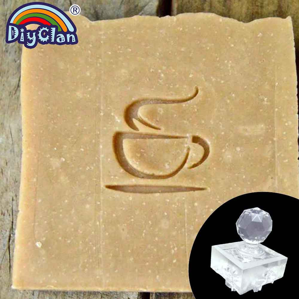 石鹸用スタンプ,コーヒービーモデル,手作り,透明,天然アクリ - Soap Stamp Custom のレビューと価格