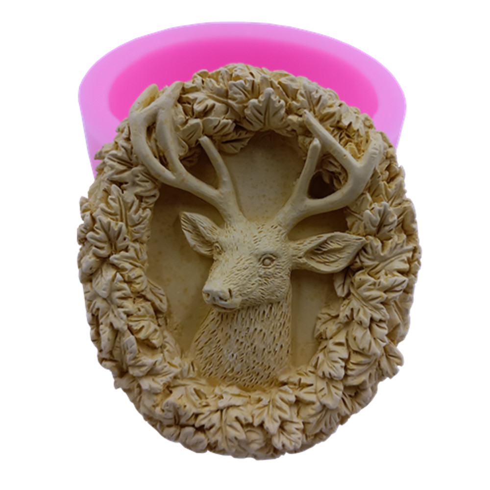 鹿デザイン石鹸シリコーン型作る石鹸ムースケーキ金型アロマワッ - Soap Making Ideas のレビューと価格