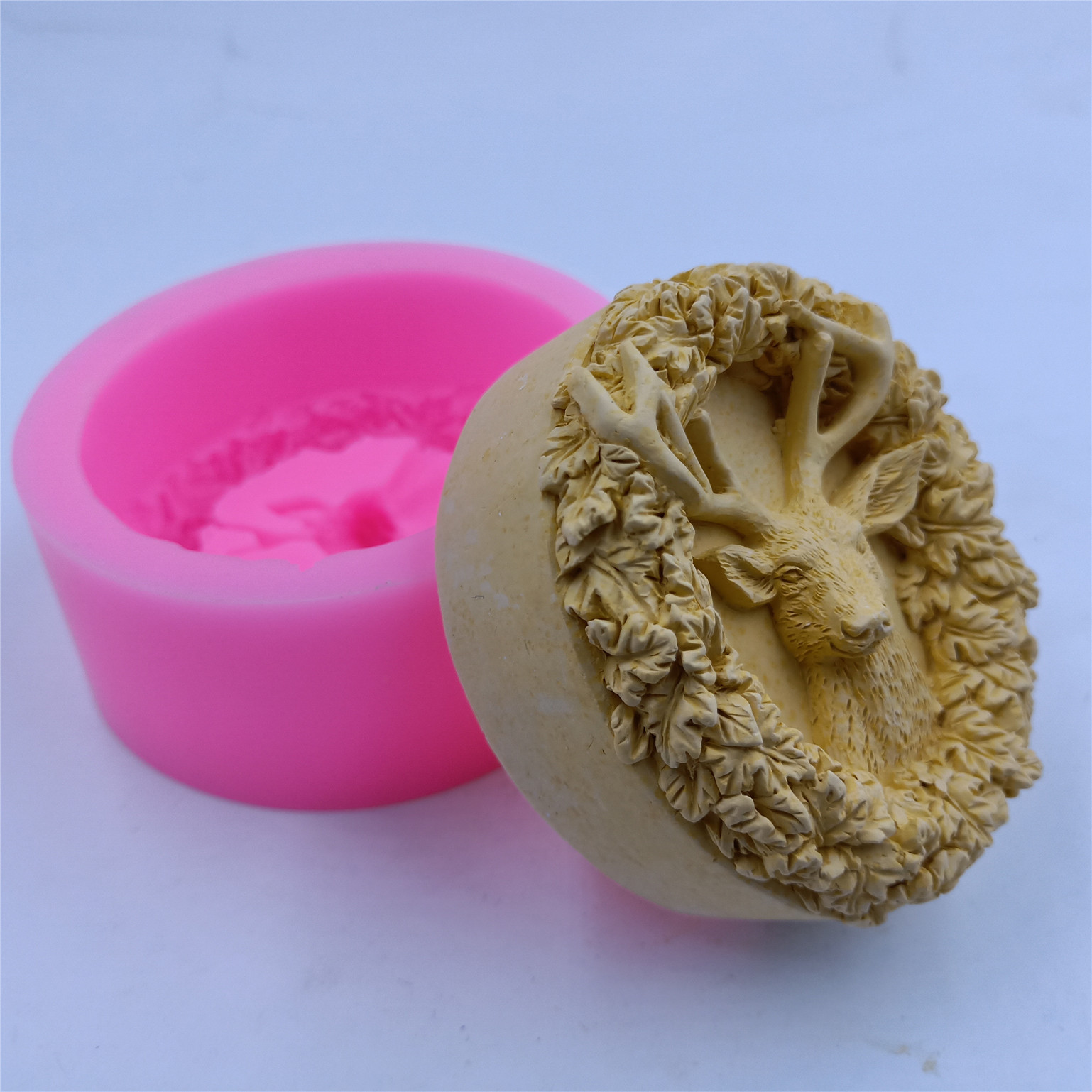 鹿デザイン石鹸シリコーン型作る石鹸ムースケーキ金型アロマワッ - Soap Making Ideas のレビューと価格