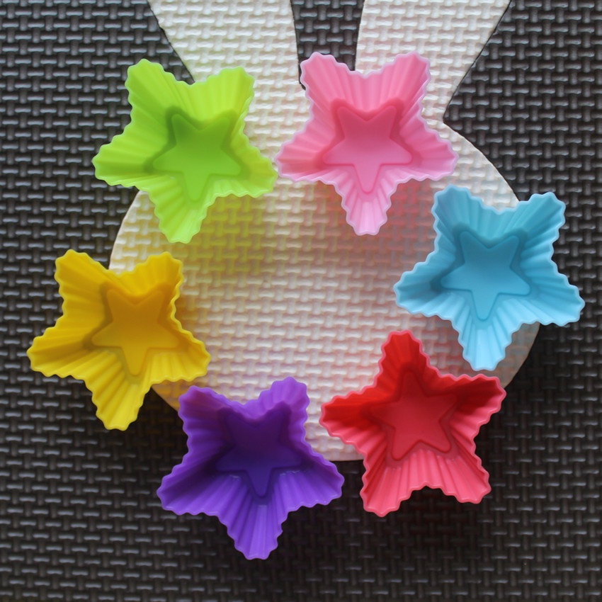 6個セット ノンスティック 花柄 シリコンモールド チョコレ - Soap Making Molds のレビューと価格