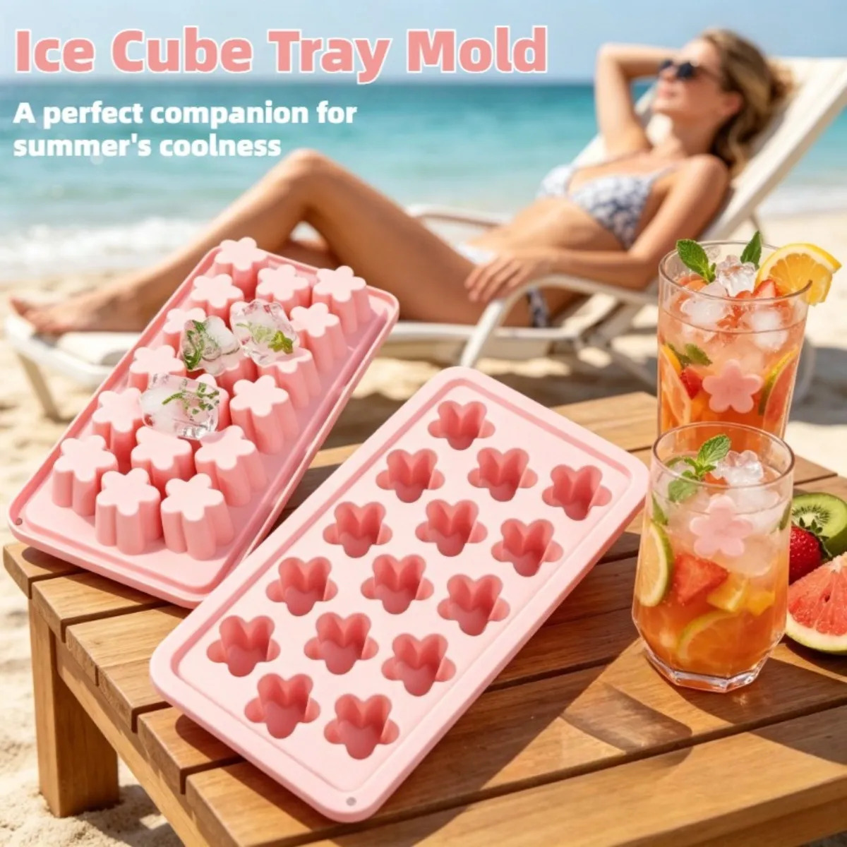 1個入り 花型製氷皿 蓋付き パーティー 家庭用 桜の花型ア - Soap Making Websites のレビューと価格