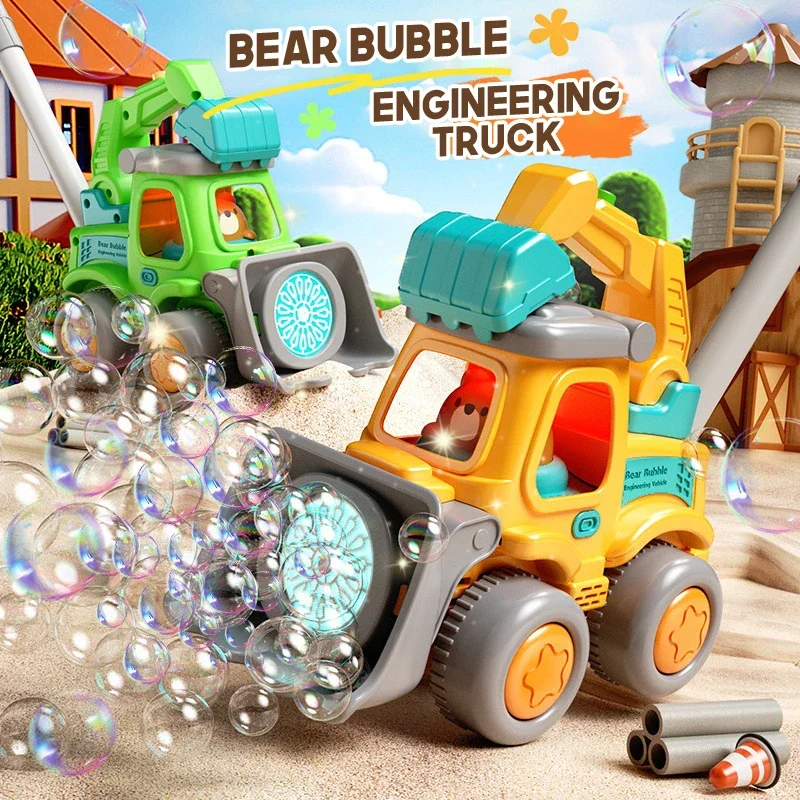 電動バブルカートトロリー自動シャボン玉発生機エンジニアリング - Soap Making Game のレビューと価格