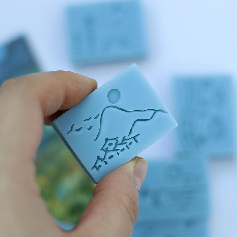 40x40mmカスタムアクリルソープスタンプ、手作り石鹸スタ - Soap Making Websites のレビューと価格