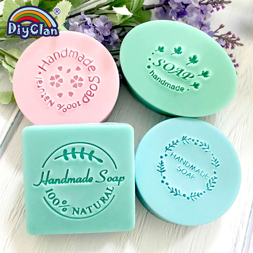 石鹸スタンプ,手作りの自家製DIY用のクリエイティブな植物, - Soap Stamp Custom のレビューと価格