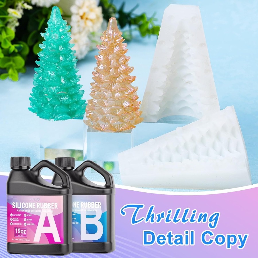 シリコンモールド作成キット、38.8オンス 15A弾性液体シ - Soap Making Molds のレビューと価格